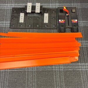 Random Hot Wheel Accessories Track And Starter Read Description